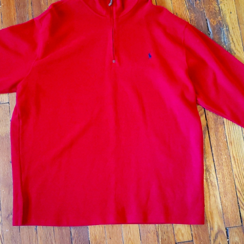 Quarter zip down